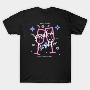 PARTY POOPER (Dark) T-Shirt